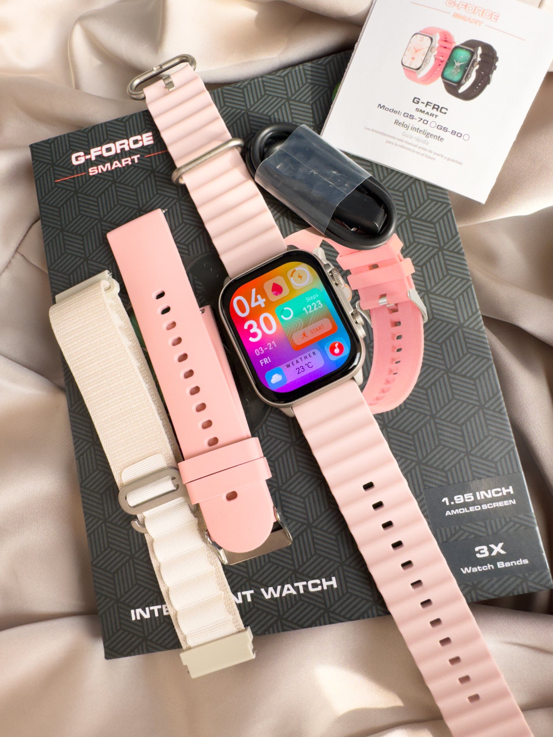 Reloj inteligente G-FORCE Smart GS-70 con tres pulsos para Mujer - Imagen 1