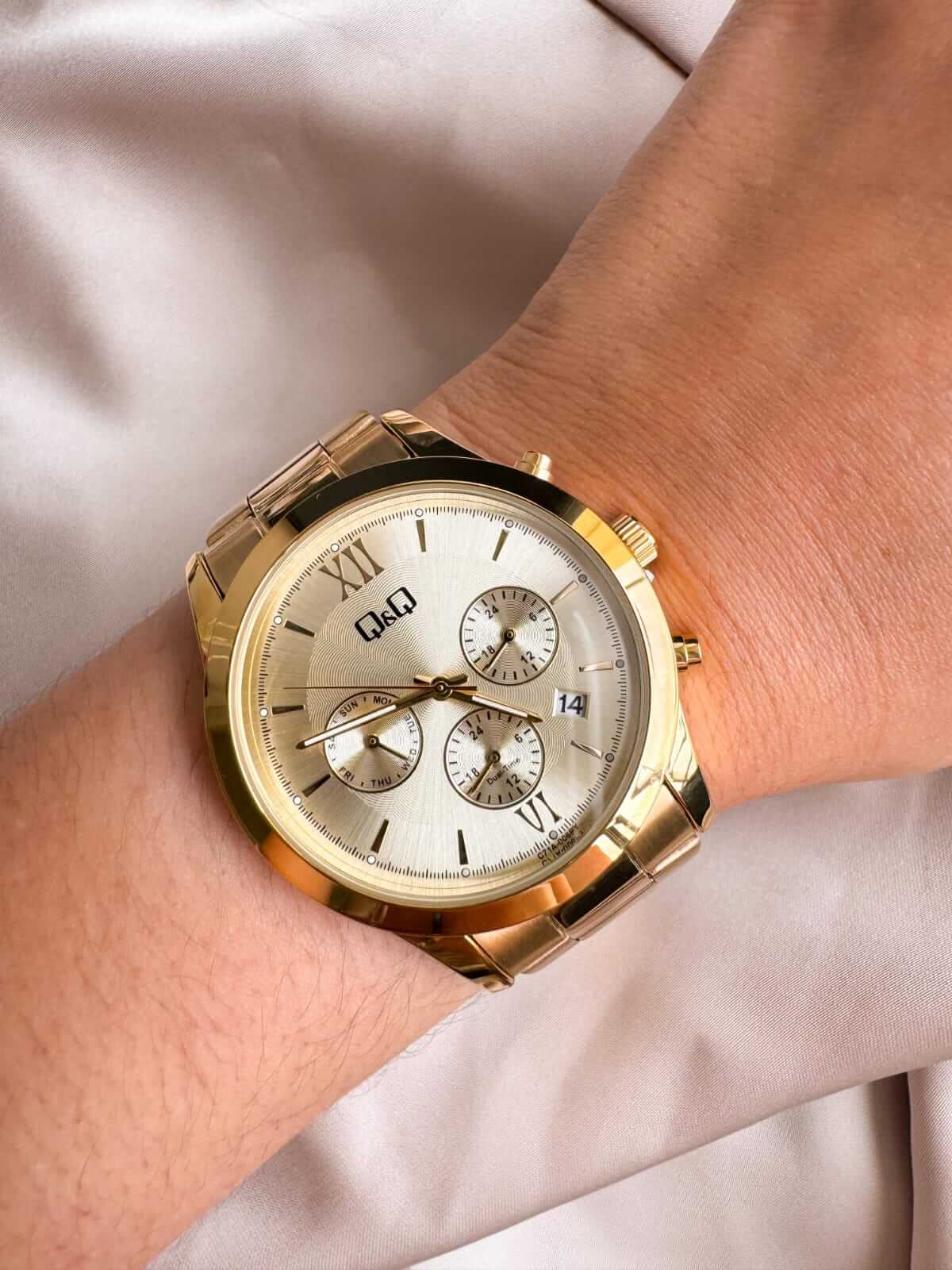 Reloj Q&Q Unisex Dorado - Imagen 1