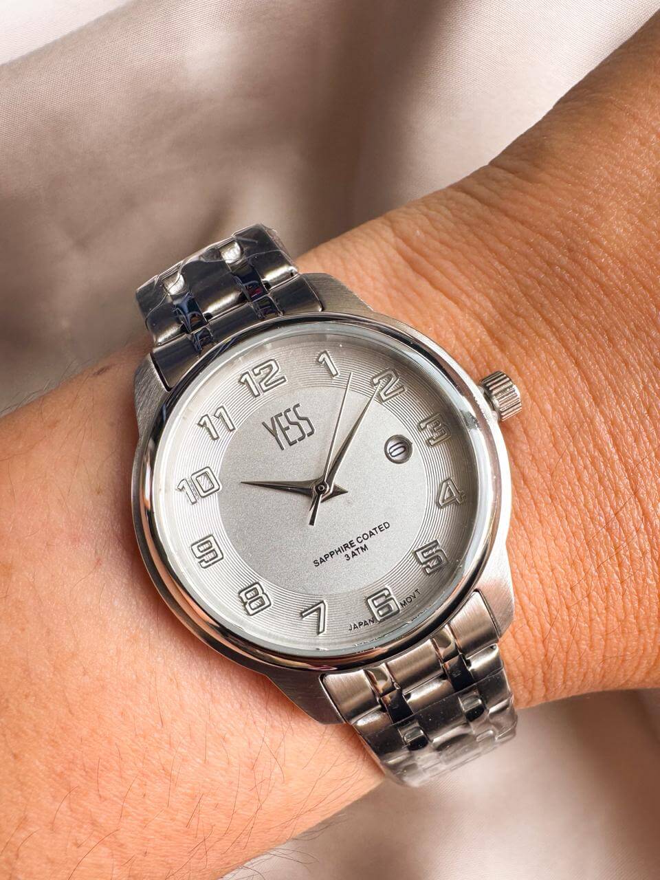 RELOJ YESS PLATEADO PEQUEÑO Y24076L-01 - Imagen 1