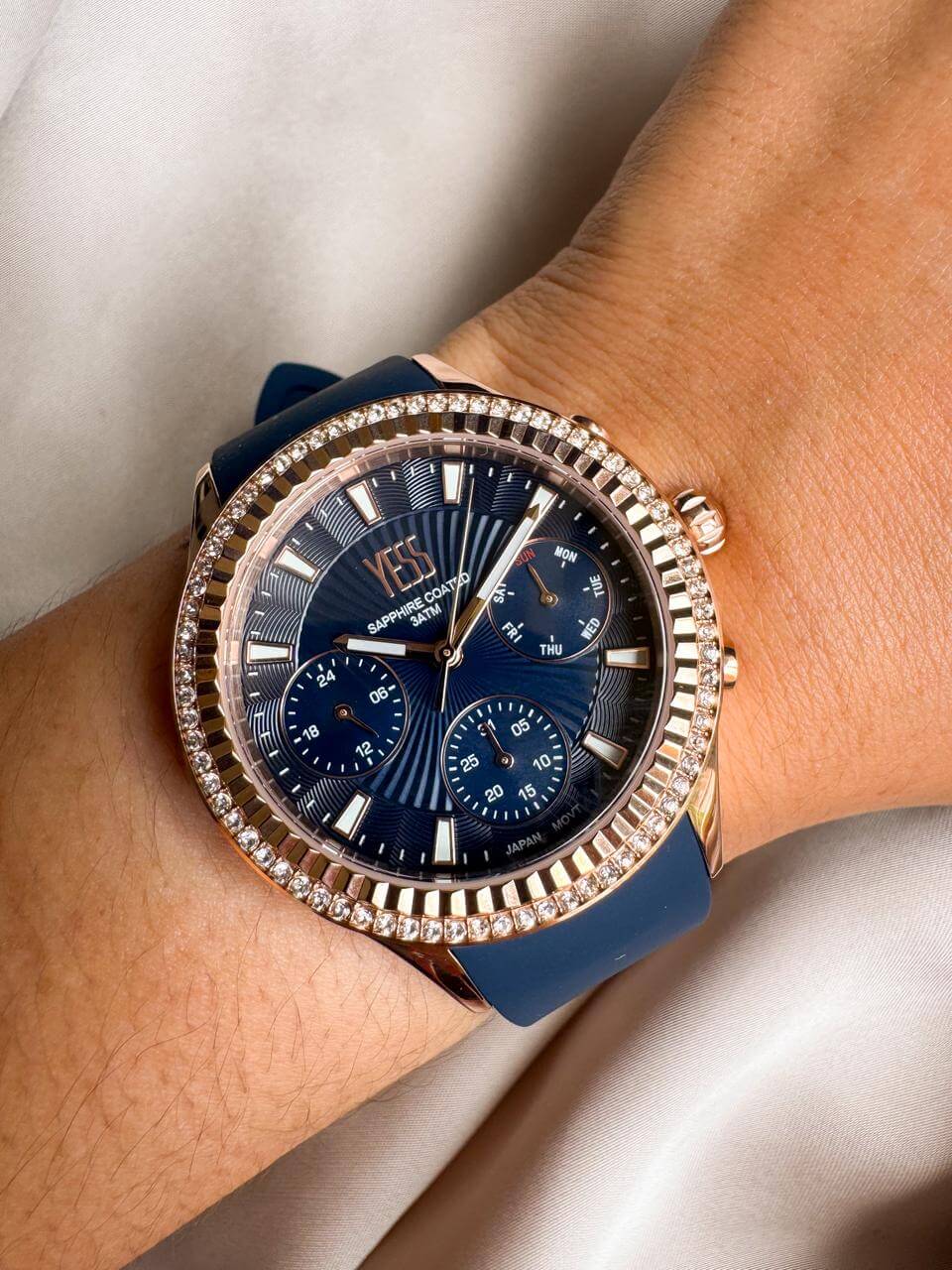 SMT-250506-05 YESS AZUL MULTIFUNCIONAL RELOJ YESS AZUL SMT-250506-05 - Imagen 1