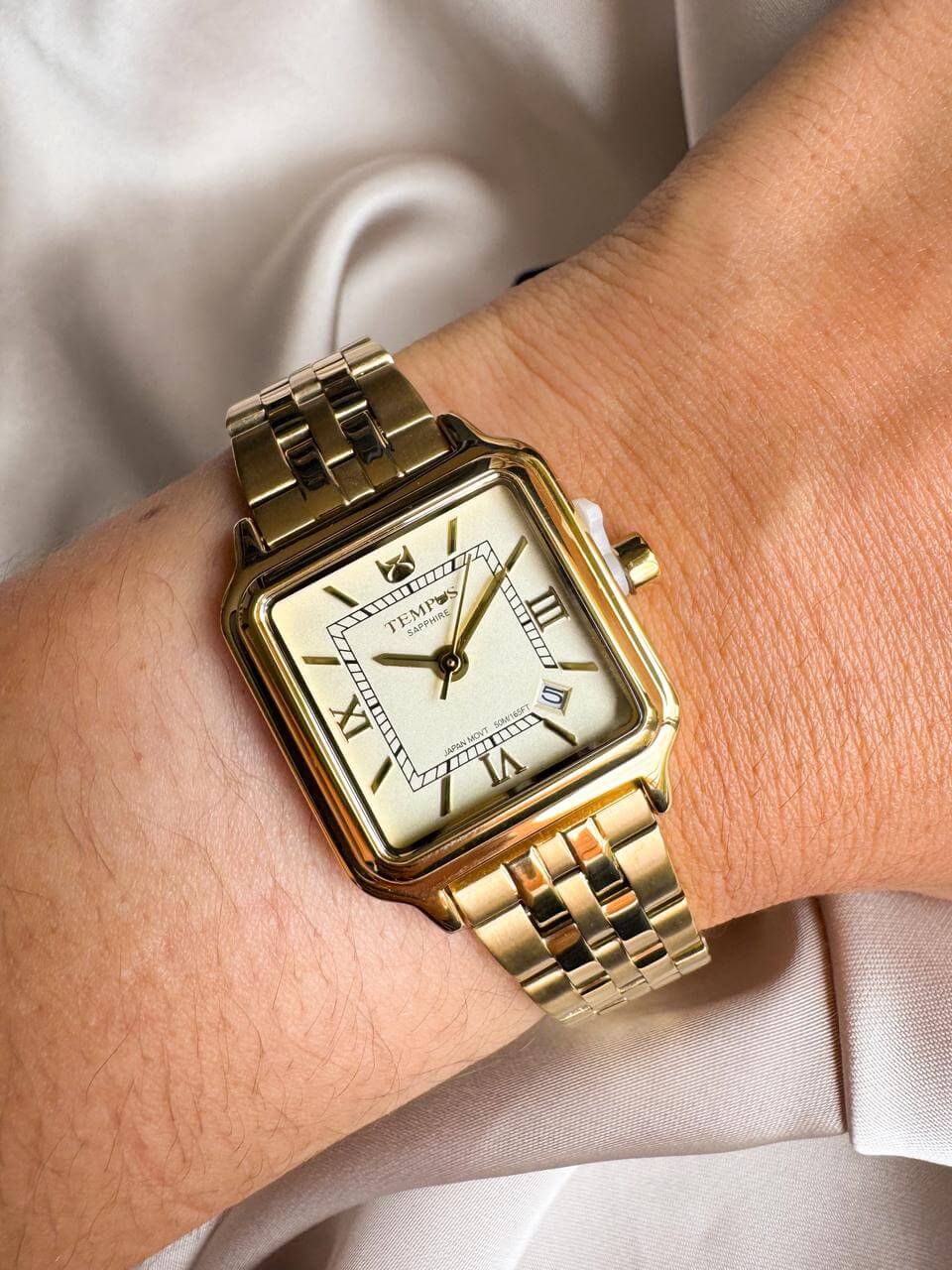 RELOJ TEMPUS DORADO T25005-02 - Imagen 1