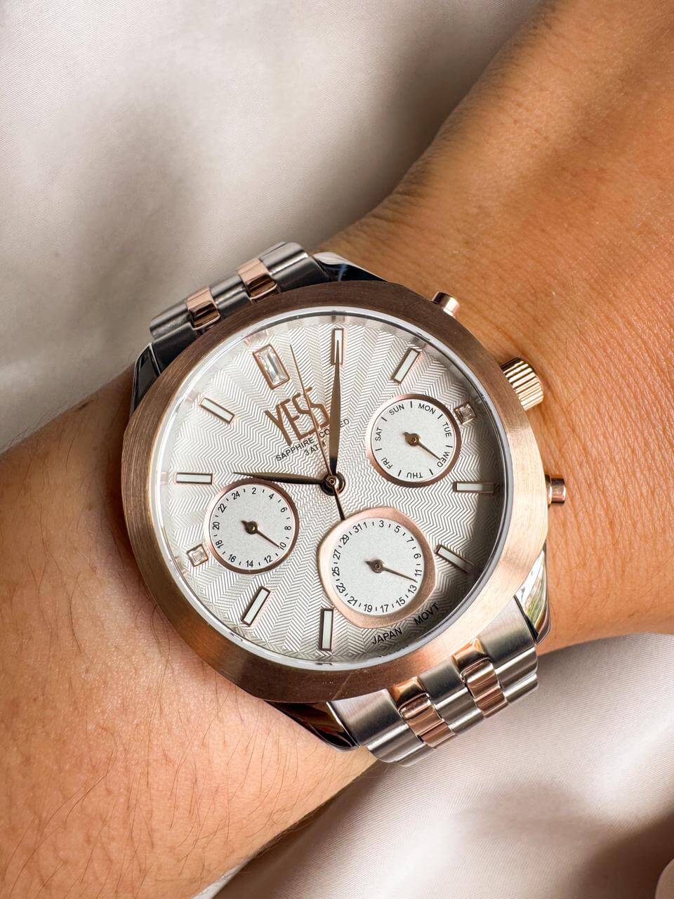 RELOJ YESS BICOLOR Y25012-05 - Imagen 1