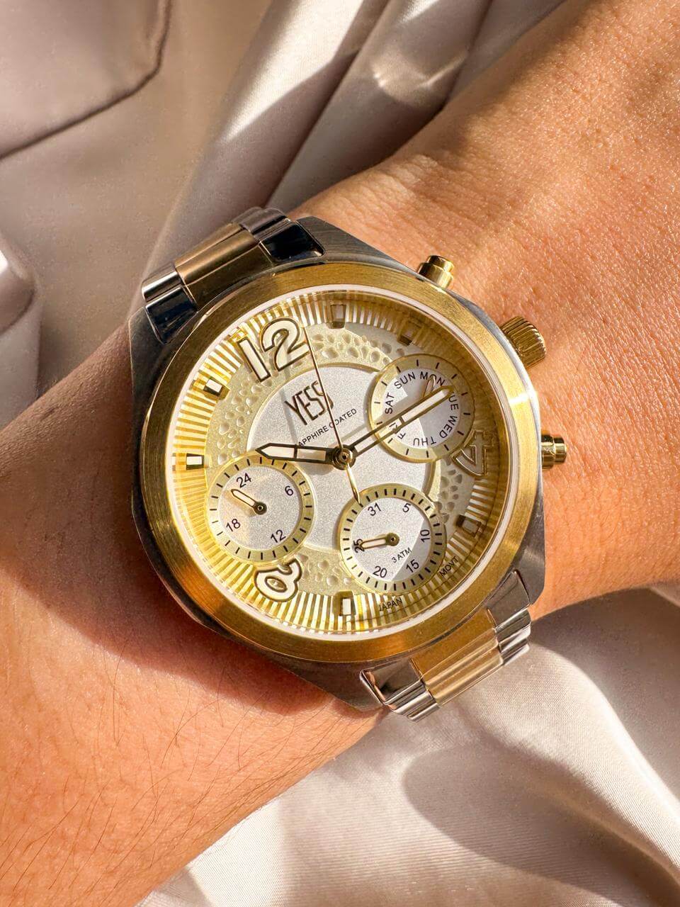 RELOJ YESS Y24109-02 YESS BICOLOR - Imagen 1